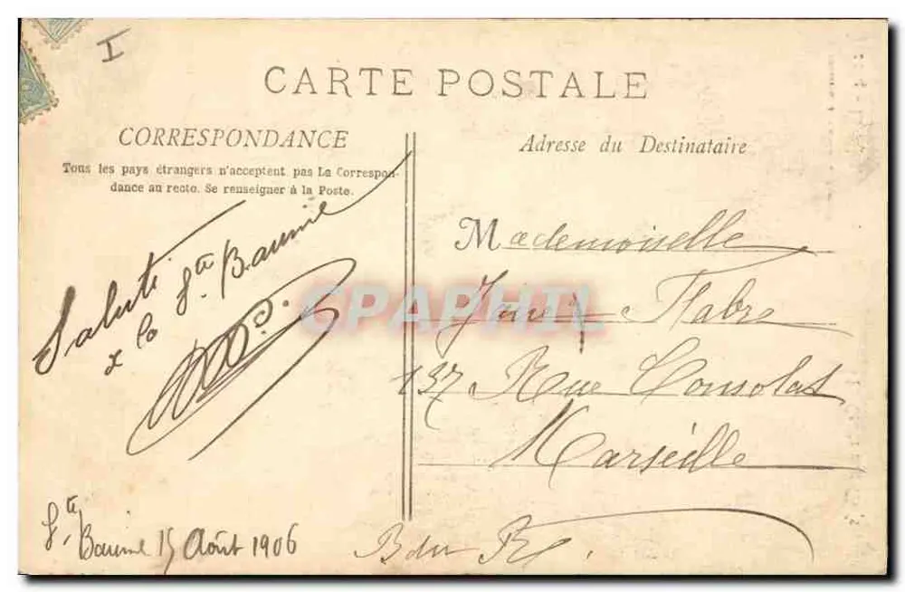 Die Eierkammer — La Sainte-Baume — Phototyp. E. Lacour — n° 2284 - Rückseite