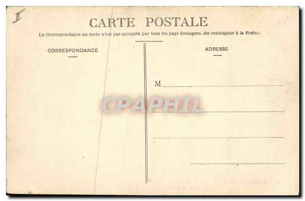 Beauvais — Palácio de Justiça — Edição artística, Vve G. e F., n°16 - Verso