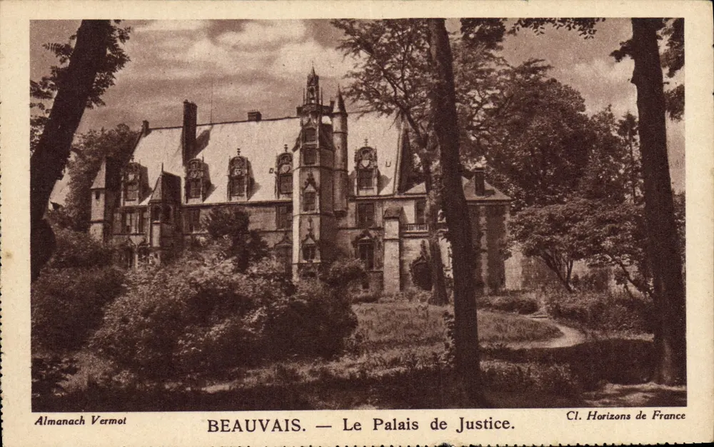 Beauvais — Pałac Sądowy — Cl. Horizons de France - Awers