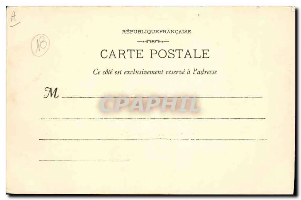 Le Bouvines (Contre-Amiral) — Französische Marine — Fot. Lagour, Marseille, Nr. 420 - Rückseite