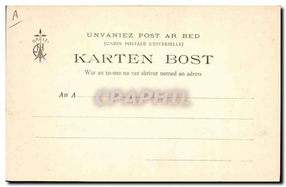 Der « BRUIX » Schlachtschiff — Sammlung E.H. — Verlag Le Sage, n° 1051 - Rückseite