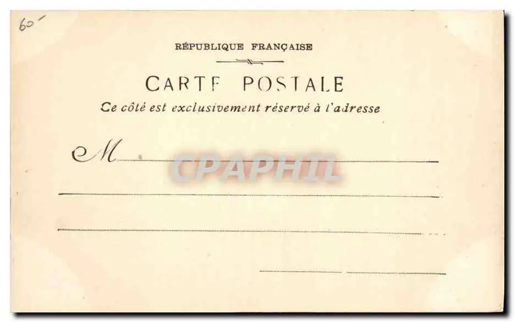 O BOUVINES — Navio de guerra francês — Photo-ateliers Baudoun Marselha - Verso