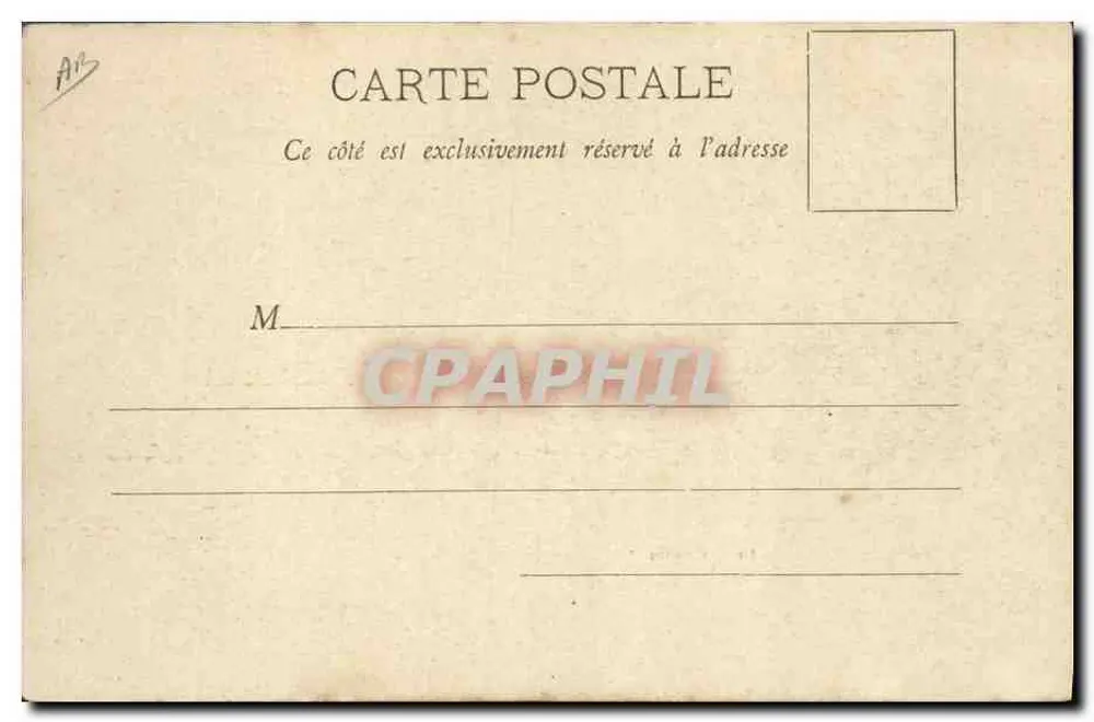 O "Cassini" — navio de guerra — Fototipo A. Bergoret et Cie, Nancy - Verso
