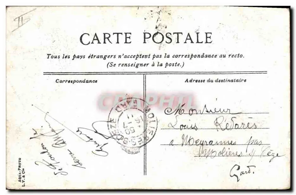 Le Charles Martel — cuirassé de 1ère classe — éditeur AQUA-PROTO L.V. & Cie - Rückseite