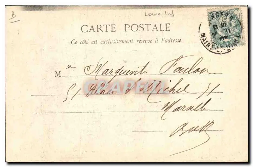 NANTES - Ein Stück der Konfettikampf — G. T. R. de Nantes, n° 638 - Rückseite