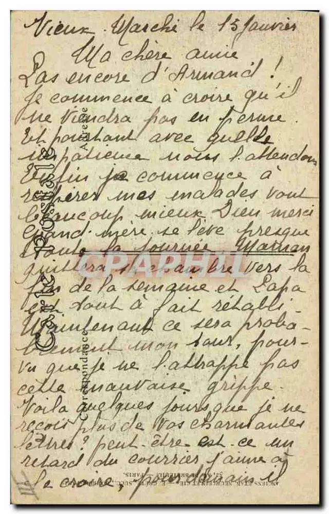 In der Bretagne — Kleine und große Schwester von Batz — V. J. Morlain, Nr. 297 - Rückseite
