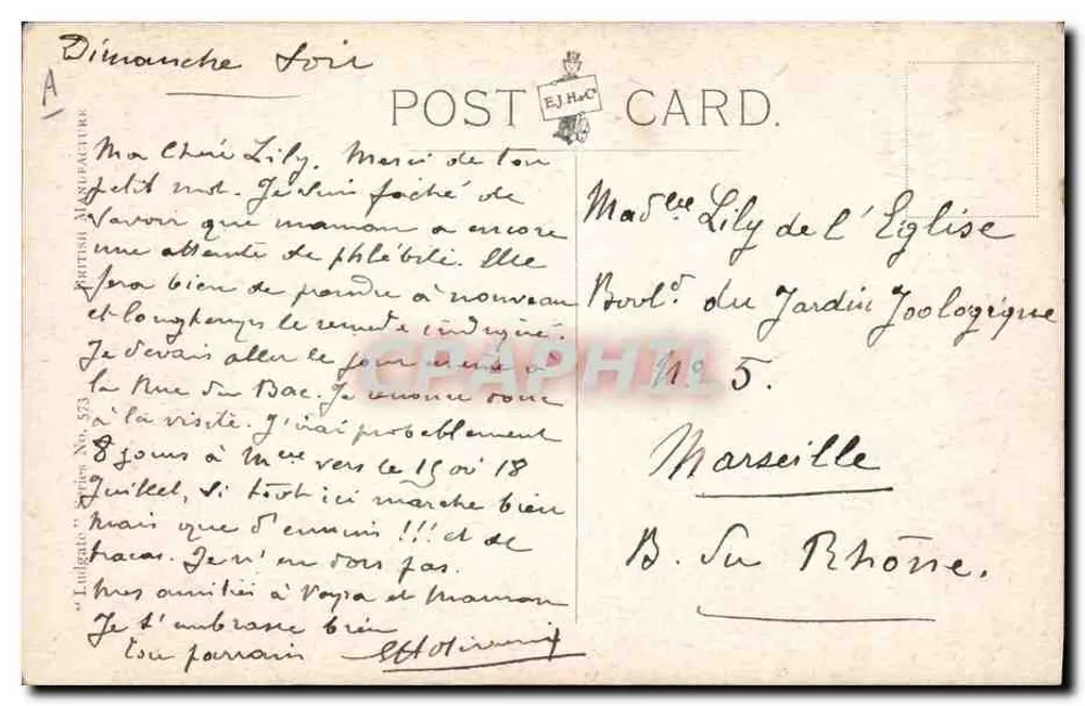 Os Gordon Highlanders — soldado em uniforme — editor Fraysant - Verso