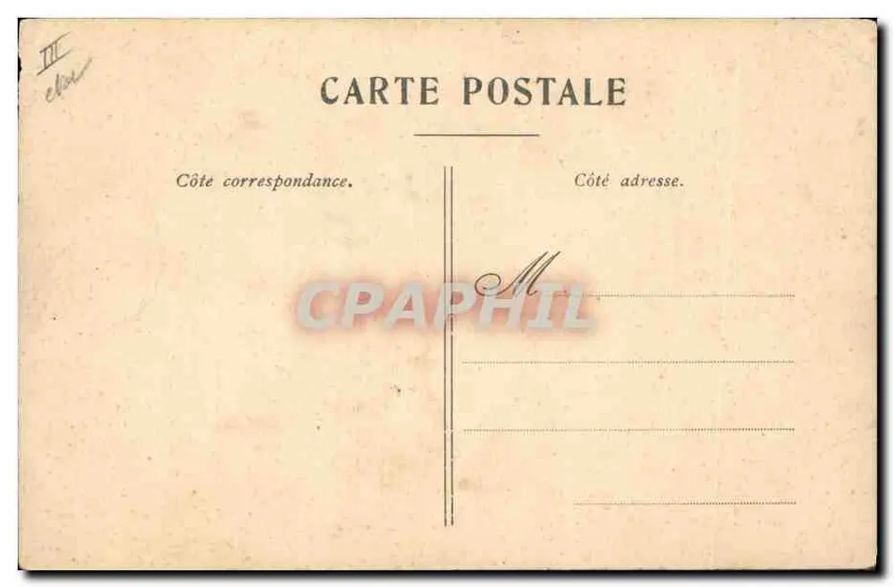 Chasseur d'Afrique — soldat à cheval — éditeur L'H. — Paris. N° 42. - Verso