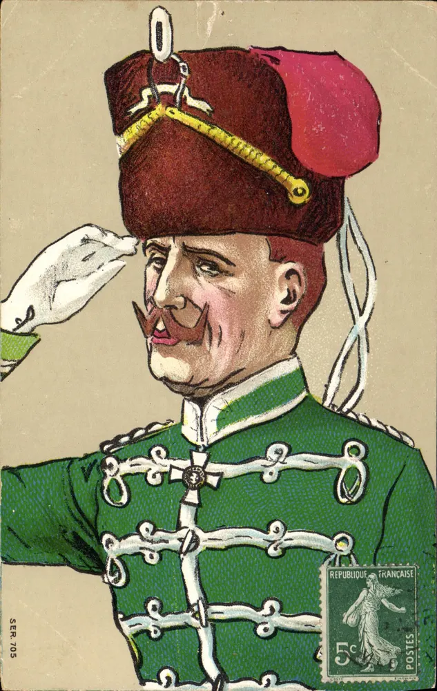 Soldado em uniforme verde — saudação — editor SER 705 - Frente