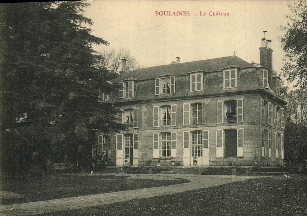 Boulaines - O Castelo — editor não identificado, número de série não visível - Frente