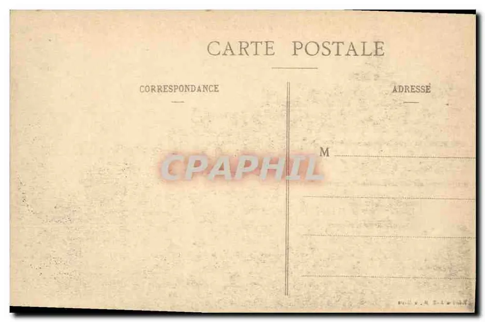 Boulaines - O Castelo — editor não identificado, número de série não visível - Verso