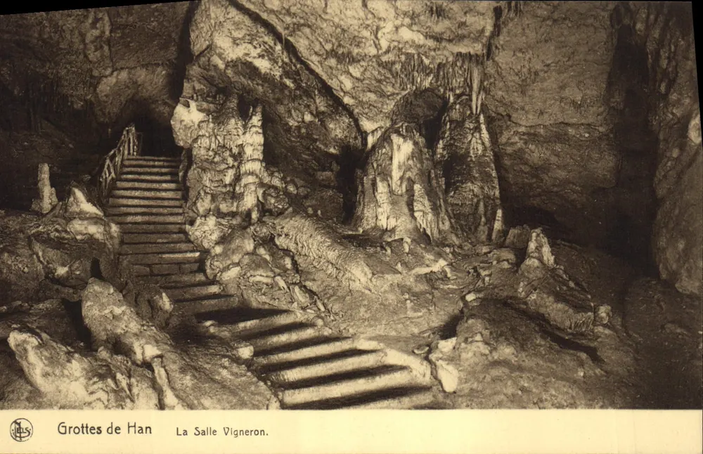 Grotten von Han — La Salle Vigneron — JES - Vorderseite