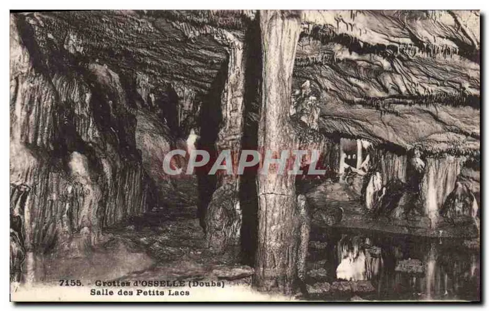 Osseille-Höhlen (Doubs) — Saal der Kleinen Seen — Nr. 7155 - Vorderseite