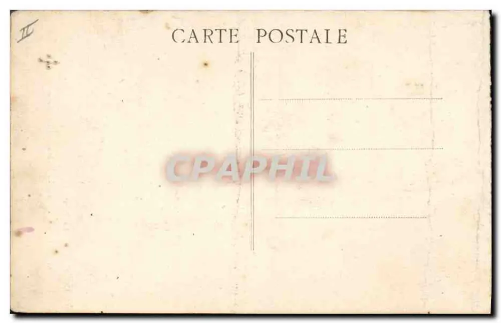 Höhlen von LA BALME (Isère) — Eingang zu den Höhlen — Coll. F. Roux — Fot. Courrier Marten - Rückseite