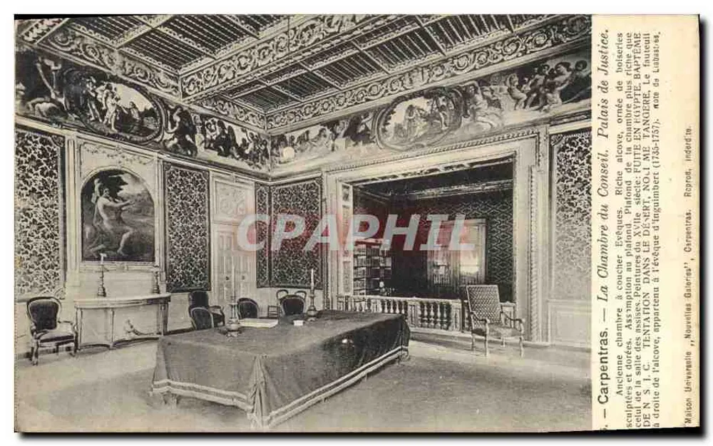 Justizsaal — Ratshaus — Carpentras - Vorderseite