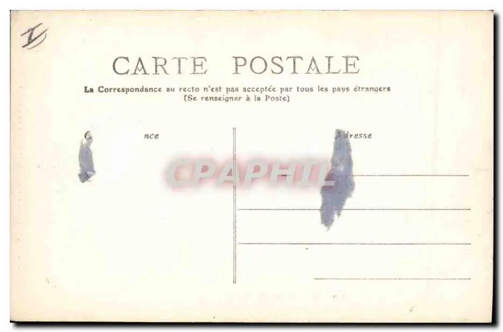 Chalons-sur-Marne — Palácio de Justiça — editor NTLE, n° 104 - Verso