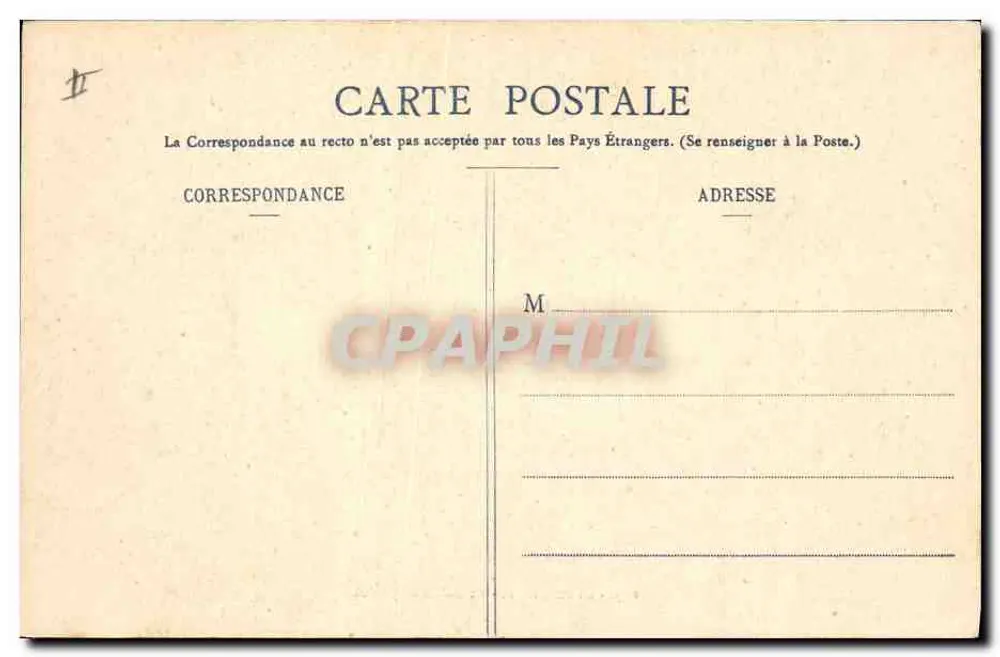 Chambéry - Sąd Najwyższy — wydawca C.R. n°699 - Rewers
