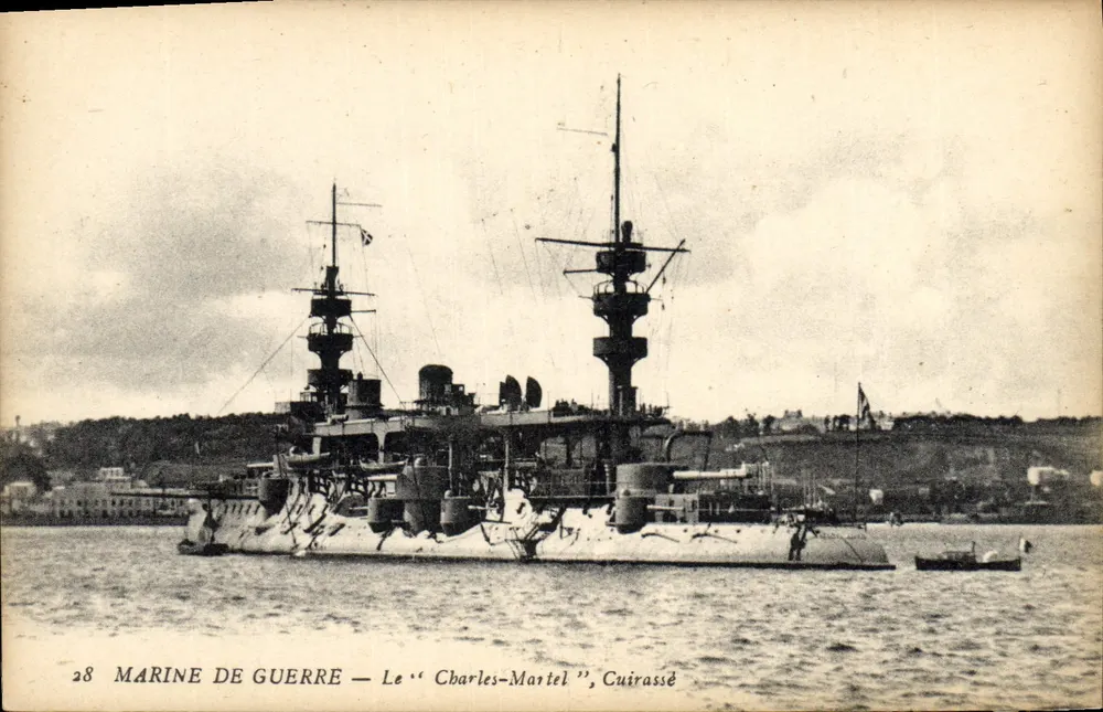Kriegsmarine — Der "Charles-Martel", Panzerkreuzer — Verlag: , Nr. 28 - Vorderseite