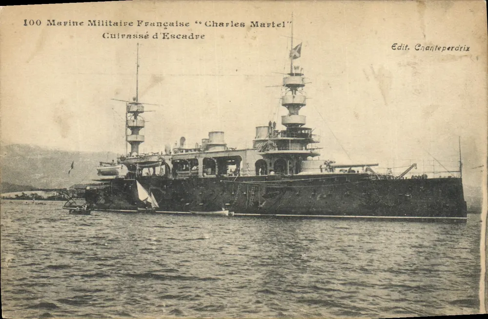 Schiff "Charles Martel" — Französische Marine — Verlag Chanteperdrix - Vorderseite