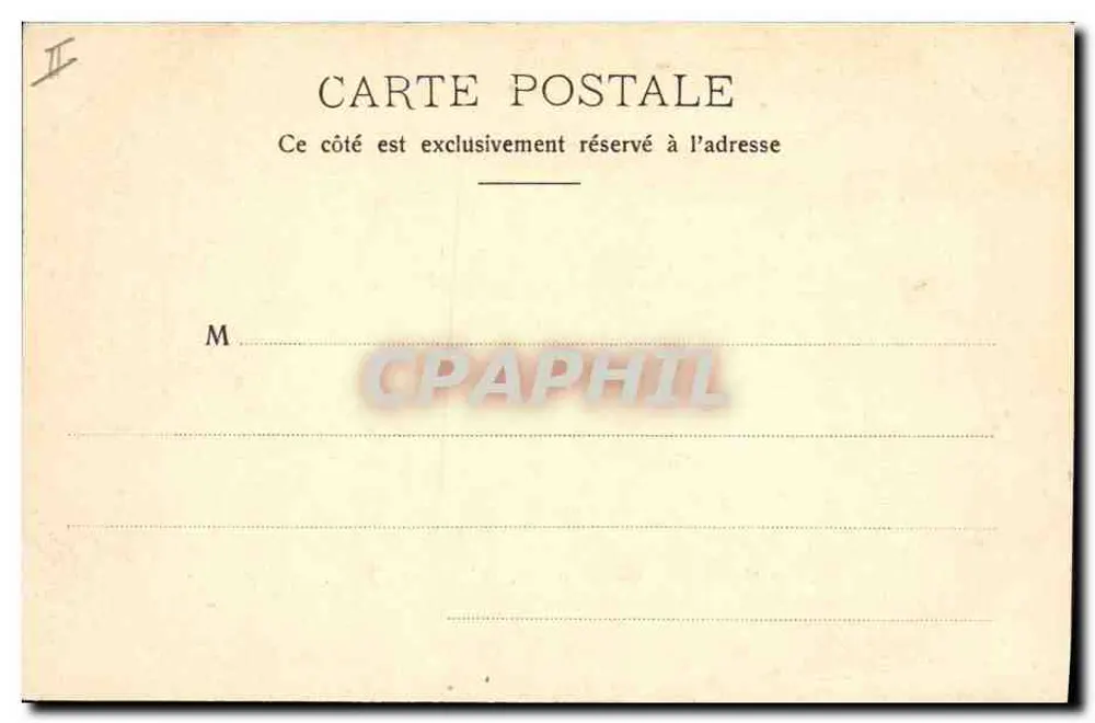 Santa Capela e Prefeitura — Castelo de Chambéry — J. D. 3175 - Verso