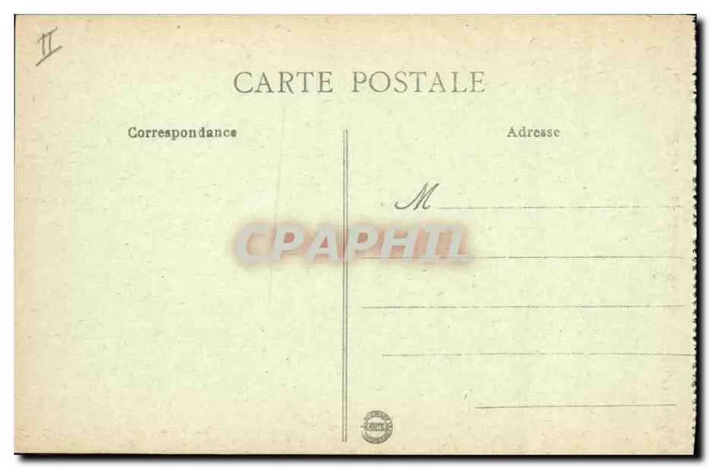 Caen — A Prefeitura — Novas Galerias, Caen - Verso