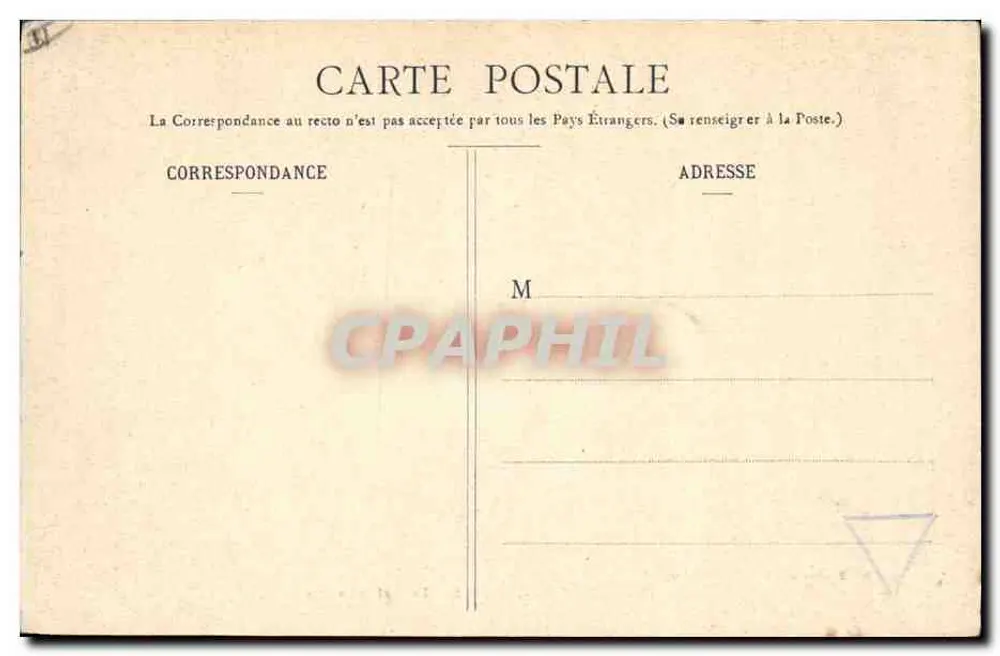 Clermont-Ferrand — A Prefeitura — Rue de l'Écu — Lib. Bougé-Béal, 21 - Verso