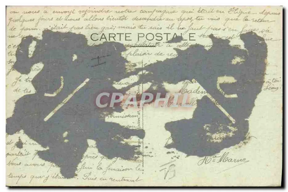 Chalons-sur-Marne — A Prefeitura — Phot-Express - Verso