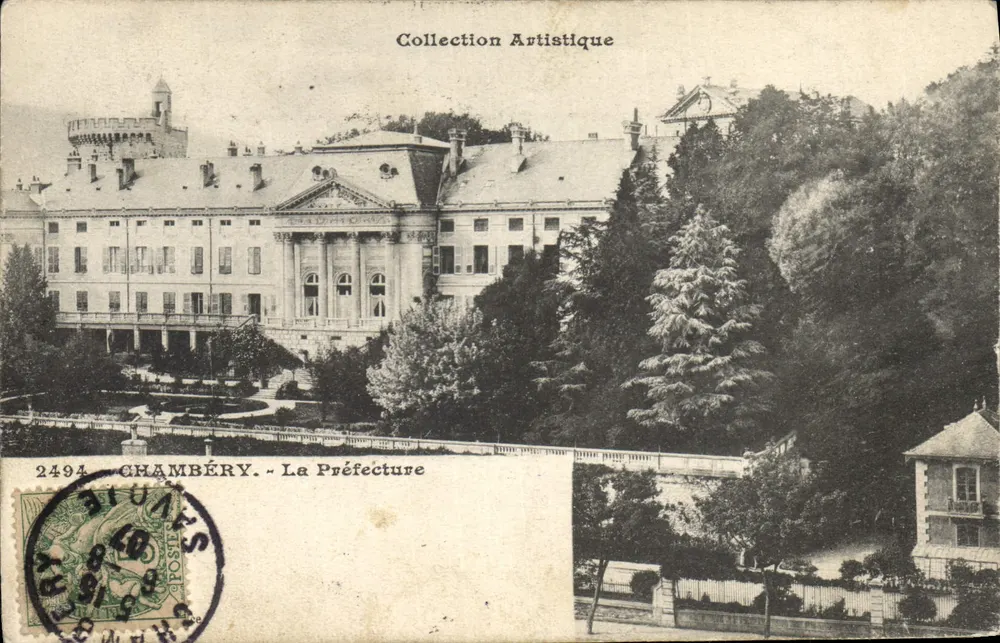 Chambéry — A Prefeitura — Coleção Artística - Frente