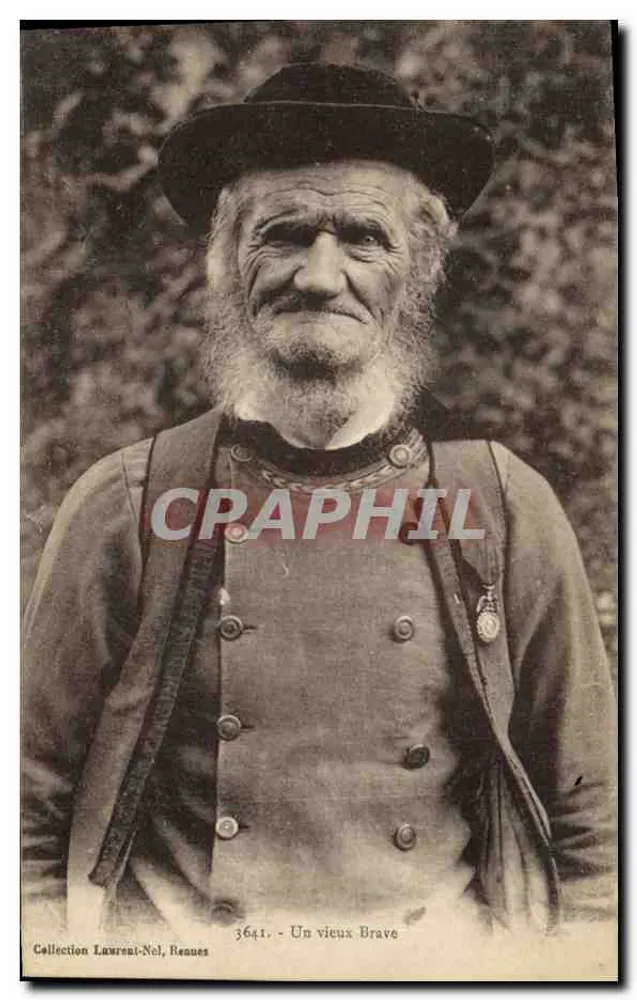 Ein alter Tapferer — Sammlung Laurent-Nel, Rennes — Nr. 3641 - Vorderseite