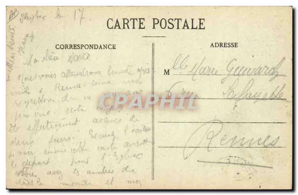 Traje de St-Pierre-Quiberon — 1943 — Coleção H. Laurent, Fort-Louis - Verso