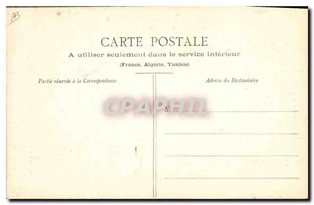 Abreise zur Messe — Ploërmel, Josselin — Serie 1083 - Rückseite