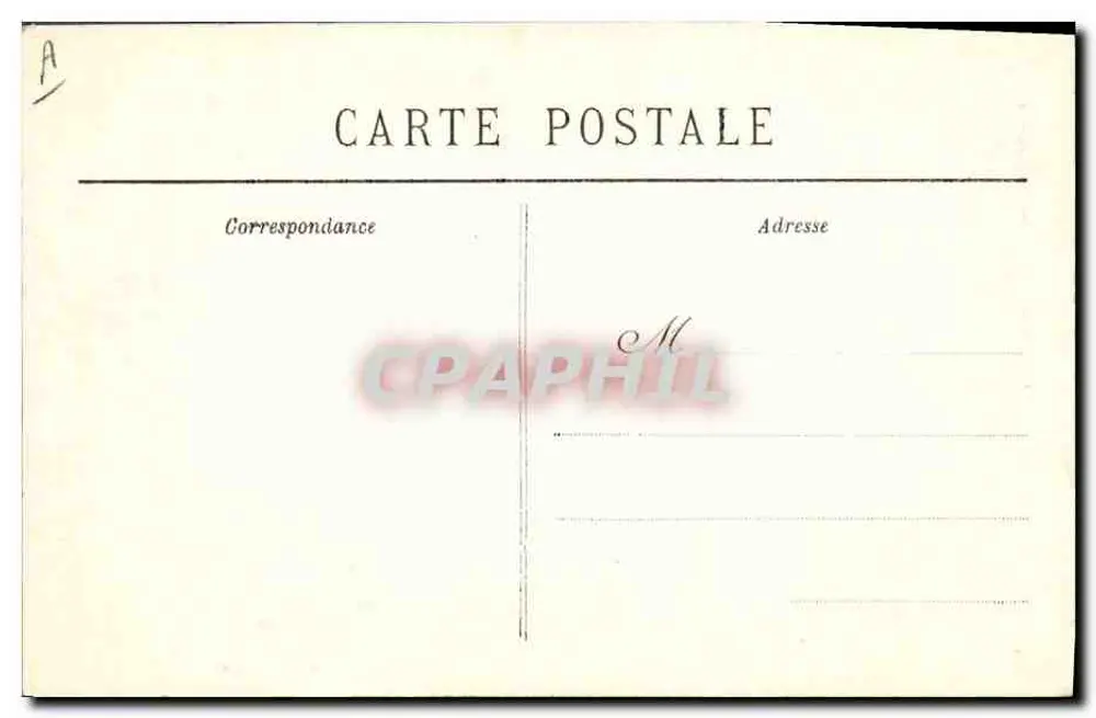 Frau aus Quimper im Festkleid — Sammlung Villard Quimper — n° 1687 - Rückseite
