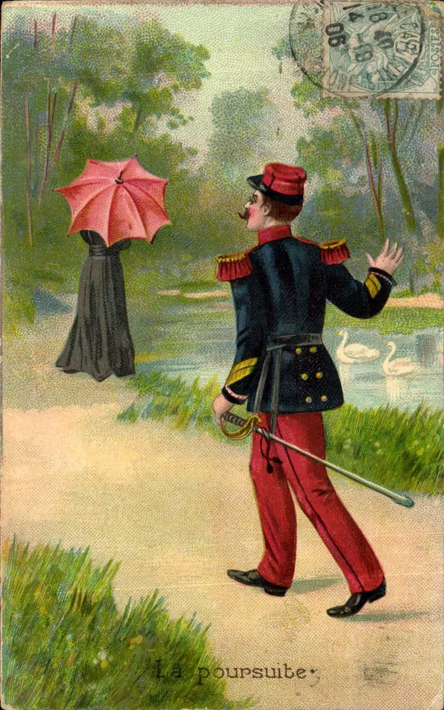 Die Verfolgung — Schweiz — Schweizer Verlag, Nr. 10 - Vorderseite