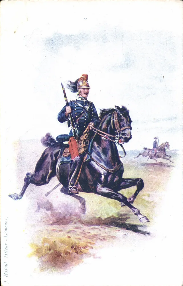 Imperialny jeździec — Wydawca — J. Holoud, Gémeños - Awers