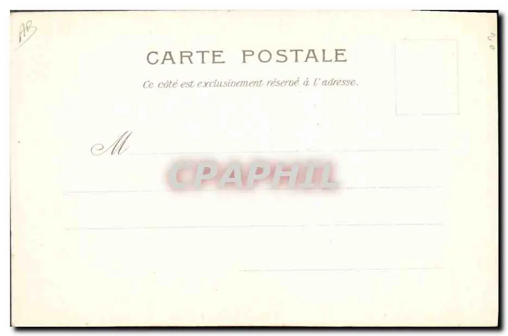 La Relève — Soldados em uniforme de parada — Raphael Tuck & Sons, Paris, série 80 n° 9 - Verso