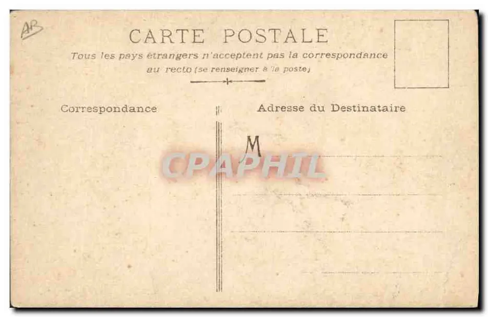 Cerimônia militar — Maio de 1905 — Editor não identificado - Verso
