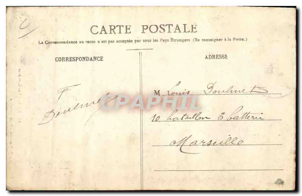Euville - As Carreiras — Thénnot, Livraria, Commercy - Foto Bachelard - Verso