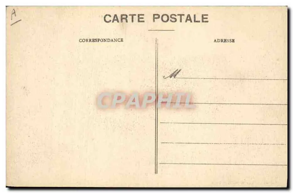 Carrières de Raon-l'Étape (Vosges) — Carrières de Granit Rose — editor A. Wattez, Saint-Brie (Depositado) N° 5476 - Verso