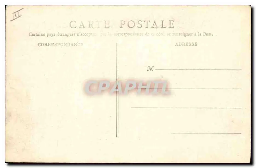 Langeais — As Carrières — B.F., Paris - Verso