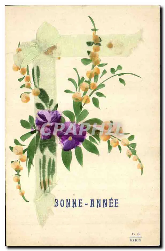Gutes Jahr — F. F. Paris — Ausgabe F. F. - Vorderseite
