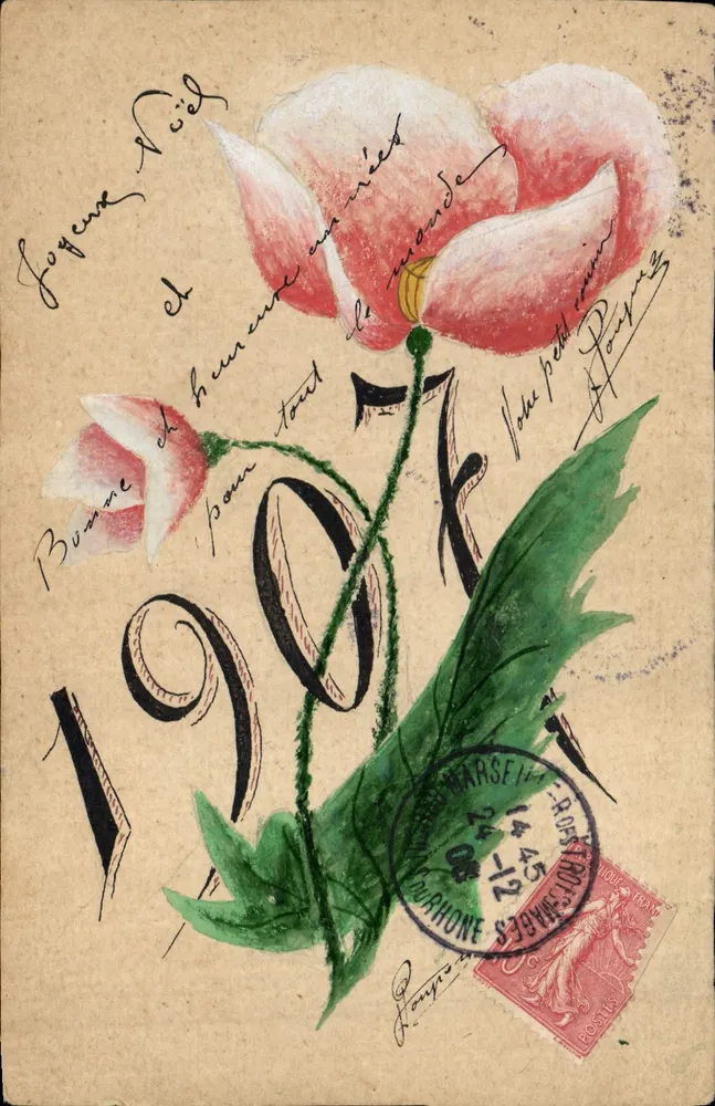 Glockenblume — 1907 — Paris - Vorderseite