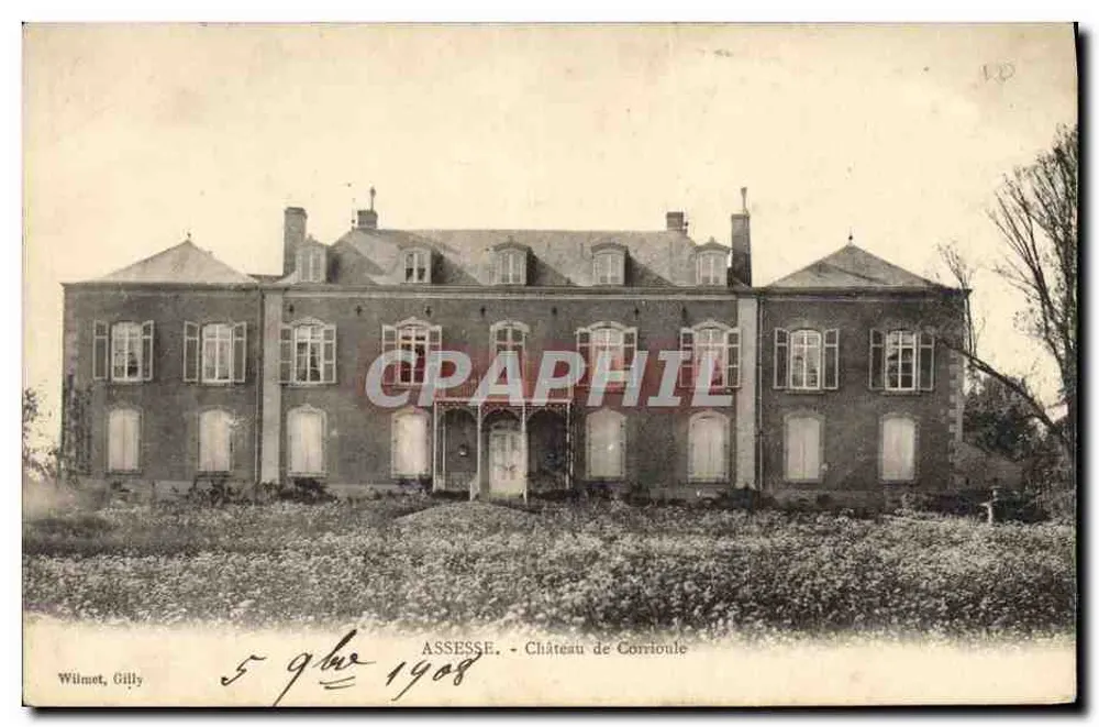 Assesse - Castelo de Corrioule — Wilmet, Gillly, n°10 - Frente