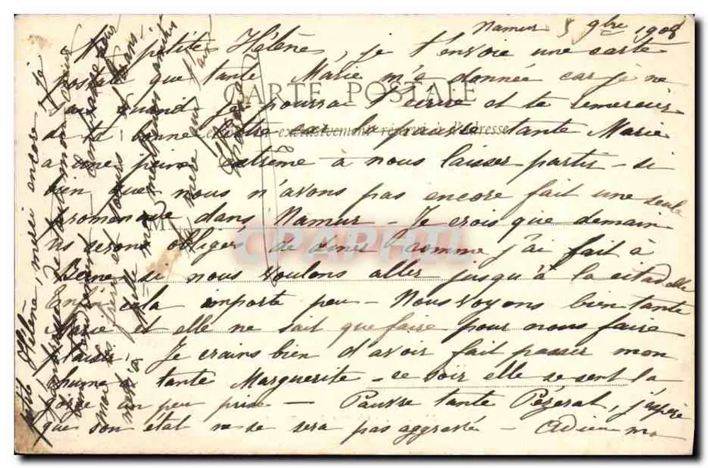 Assesse - Castelo de Corrioule — Wilmet, Gillly, n°10 - Verso