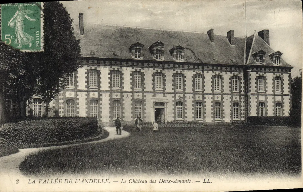 Die Schlucht der Andelle — Schloss der Zwei Liebenden — LL. - Vorderseite