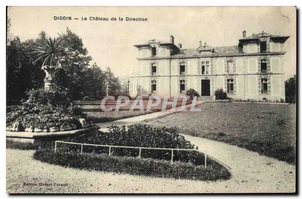 Digoin — O Castelo da Direção — Edição Grimer Pazard - Frente