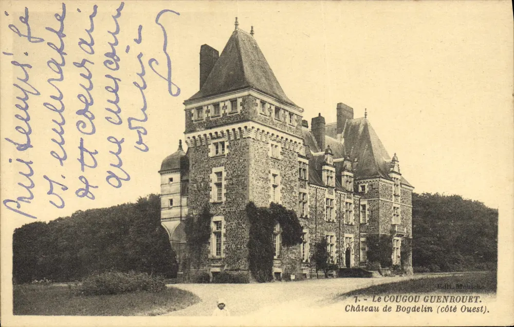Castelo de Bogdelin — lado Oeste — Ed. Mongelet, n°7 - Frente