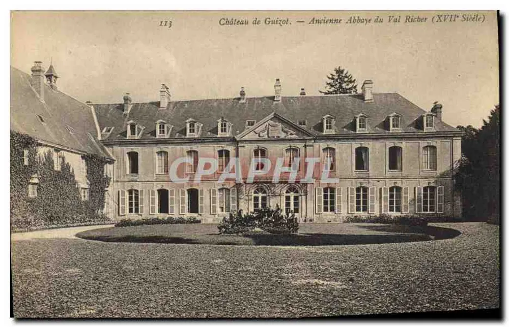 Château de Guizot — Alte Abtei Val Richer (17. Jahrhundert) - Vorderseite