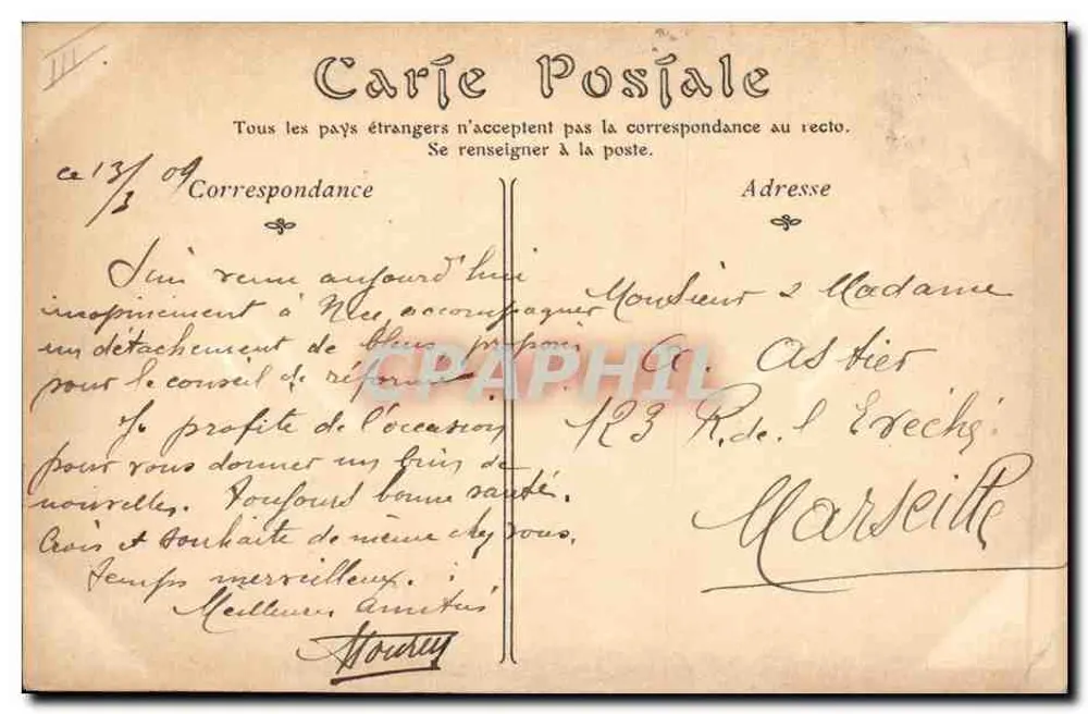 NICE — Gruta do Jardin Public — ND Phot, n°704 - Verso