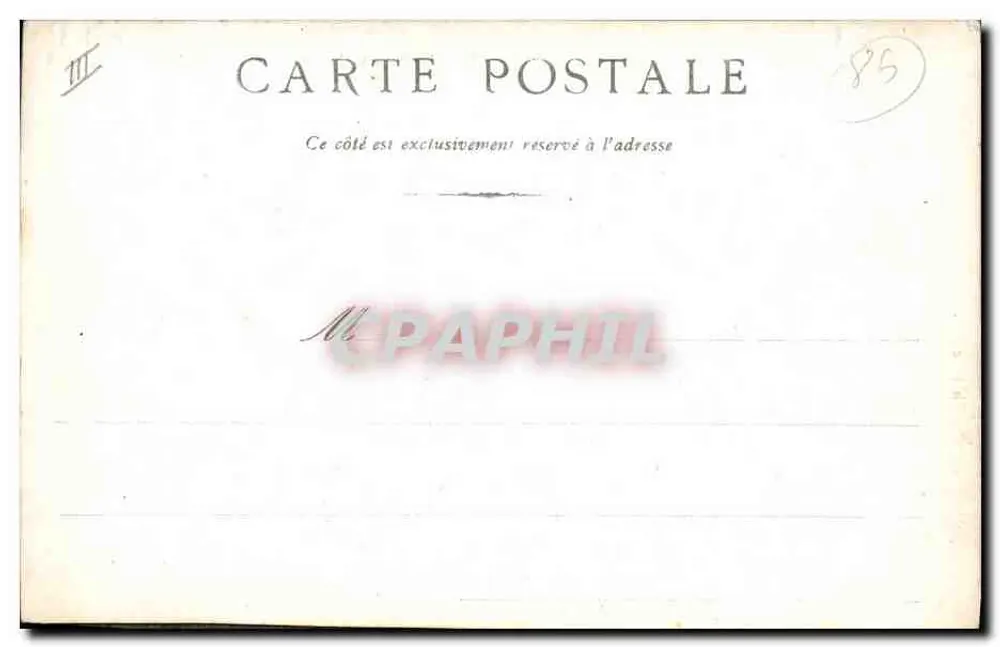 Chatellerault, le — Rue du Berry et Palais de Justice — Édit. Arambourou - Verso