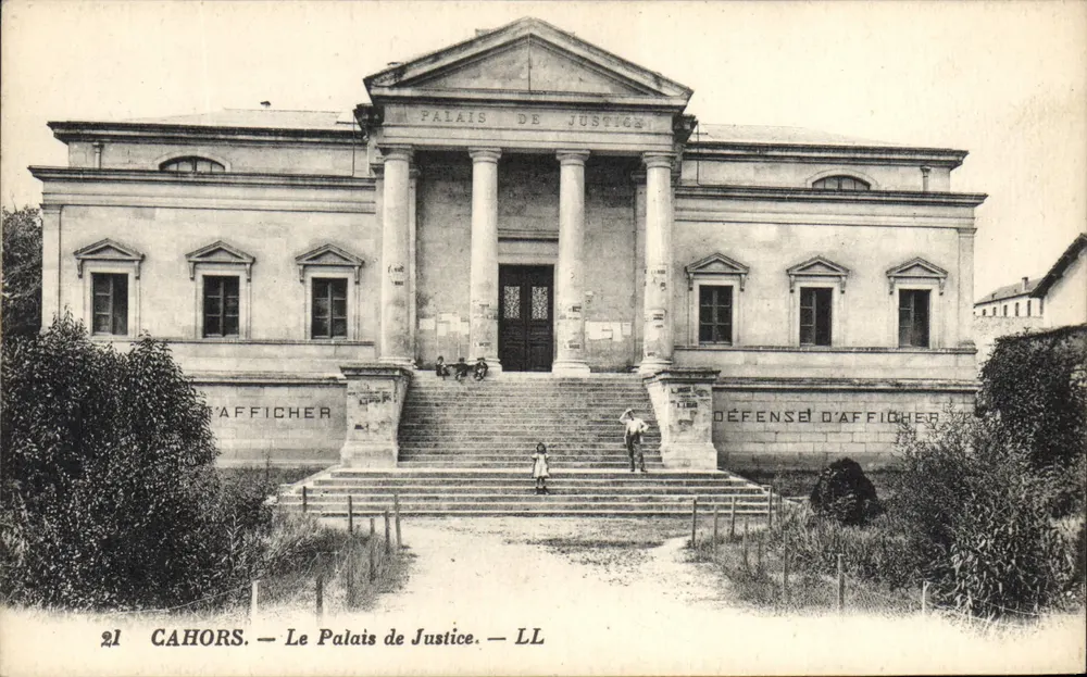 Cahors — Het Paleis van Justitie — LL - Voorkant